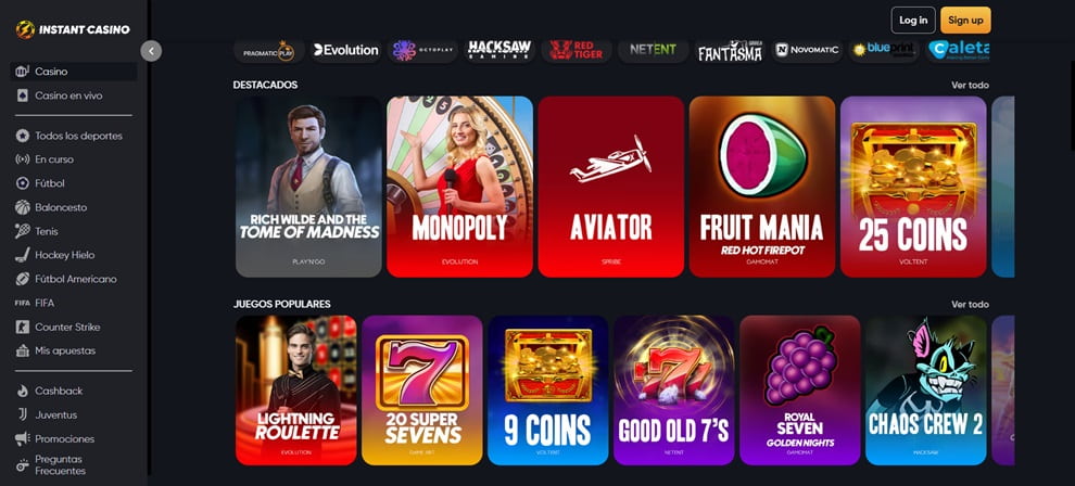 Instant casino